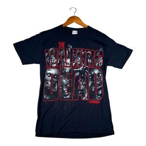 The Walking Dead Walkers Inside AMC Series T Shirt Zombies Cult Men's Black S